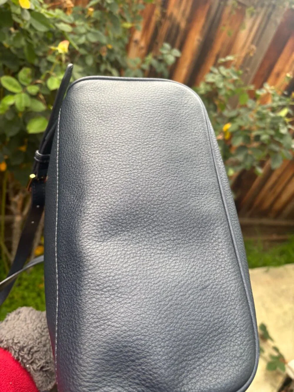 Authentic Michael kors leather backpack purse